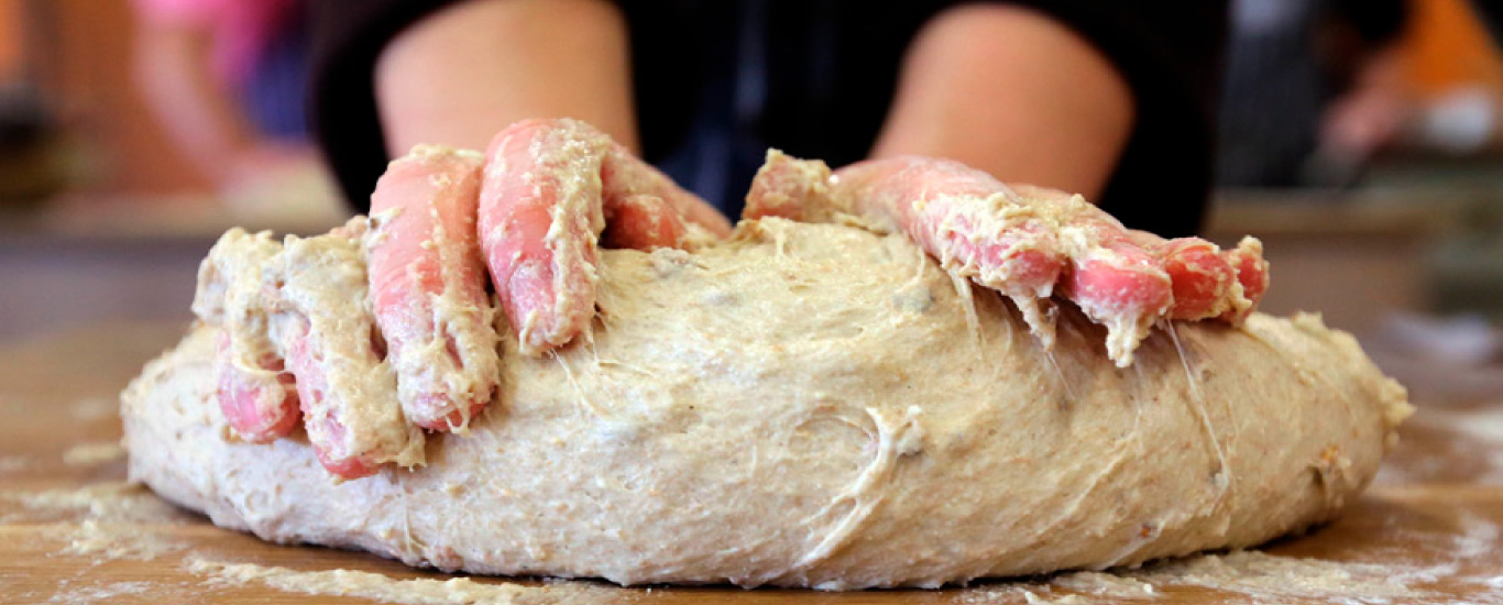 こだわりのパン生地